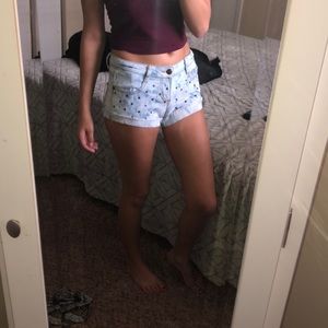 Celebrity pink shorts size W24